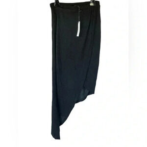 NWT Olivaceous Asymmetrical Skirt in Black Size Small